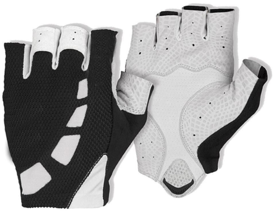 Fahhradhandschuh crekk, Halbfinger Handschuhe f. Radfahrer S-XL Mesh